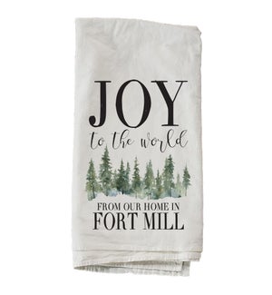 Personalized State Joy To The World Woods